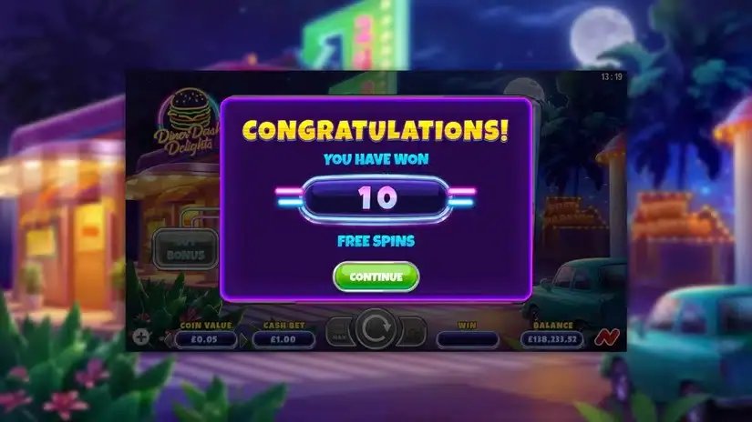 Diner Dash Delights slot screenshot 3