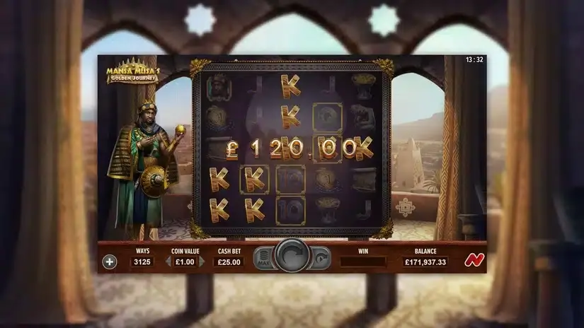 Mansa Musa’s Golden Journey slot screenshot 2