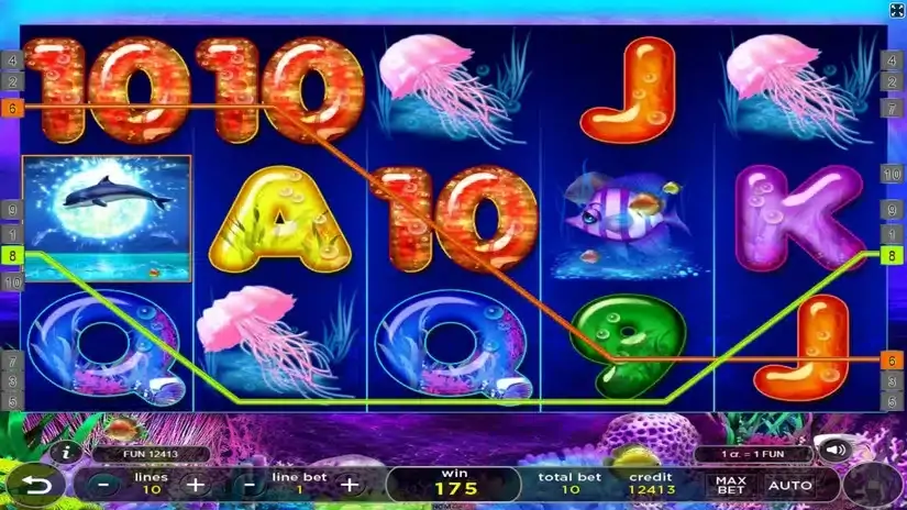 Dolphins Pearl Deluxe slot screenshot 4