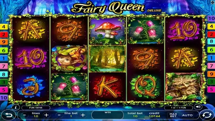 Fairy Queen slot screenshot 1