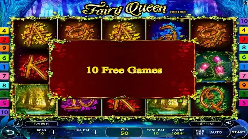 Fairy Queen slot screenshot 3