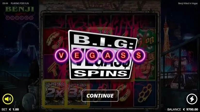 Benji Killed In Vegas slot screenshot 3