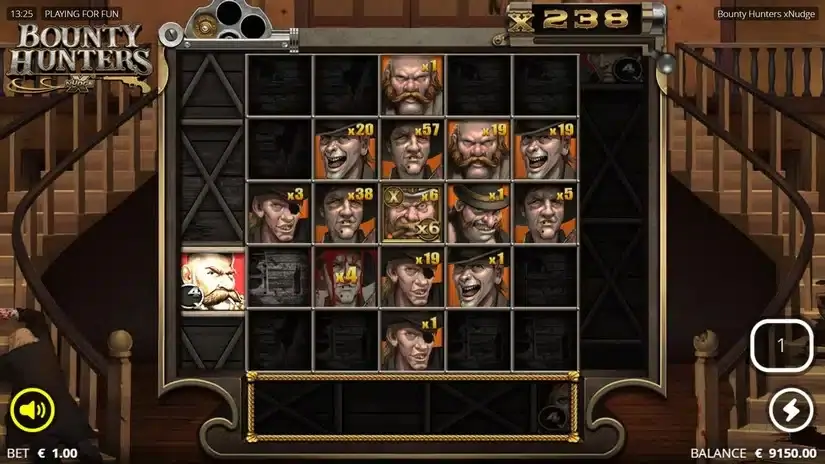 Bounty Hunters slot screenshot 5