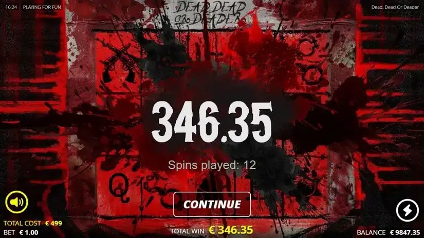 Dead, Dead or Deader slot screenshot 