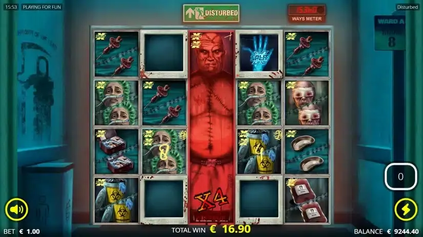 Disturbed slot screenshot 6