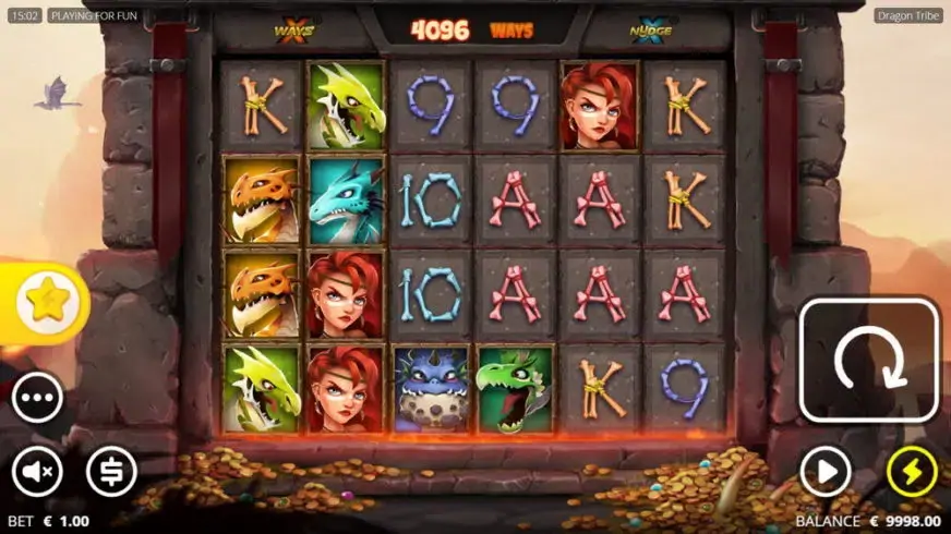 Dragon Tribe slot screenshot 