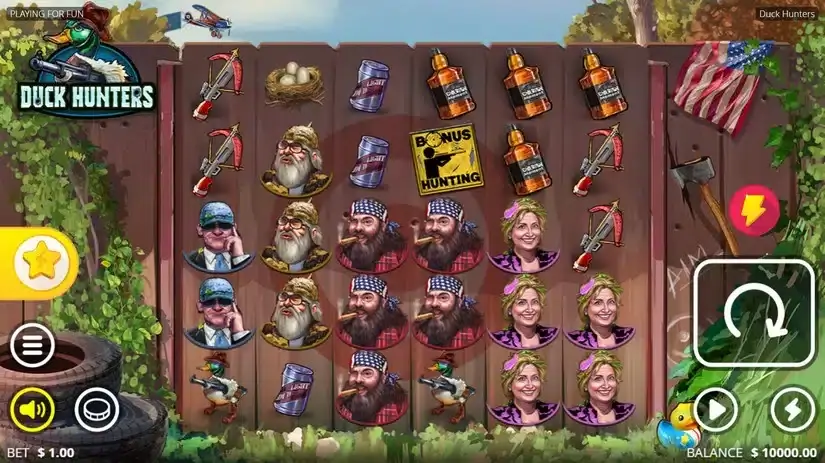 Duck Hunters slot screenshot 