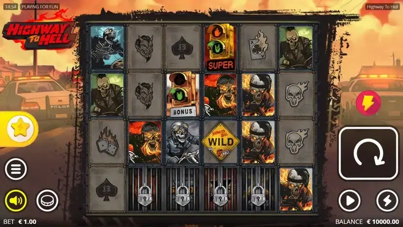 Highway to Hell slot screenshot 