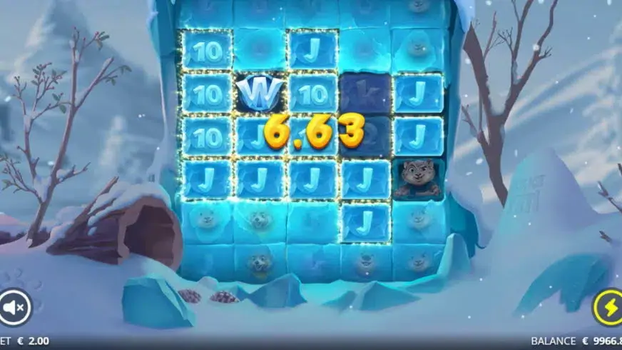 Ice Ice Yeti slot screenshot 2