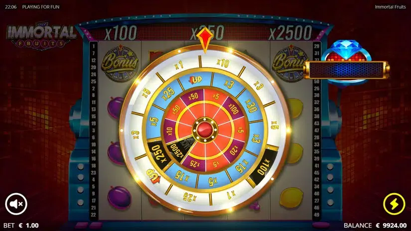 Immortal Fruits slot screenshot 3