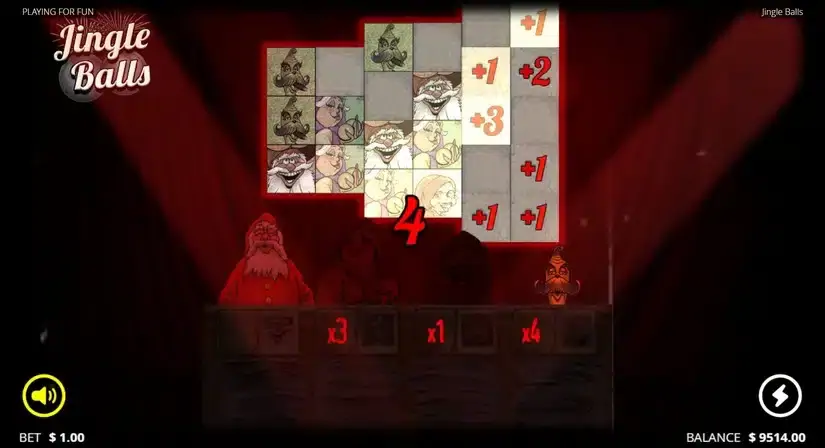 Jingle Balls slot screenshot 3