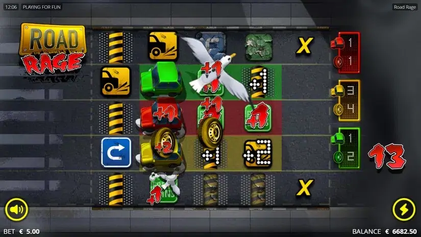 Road Rage slot screenshot 6