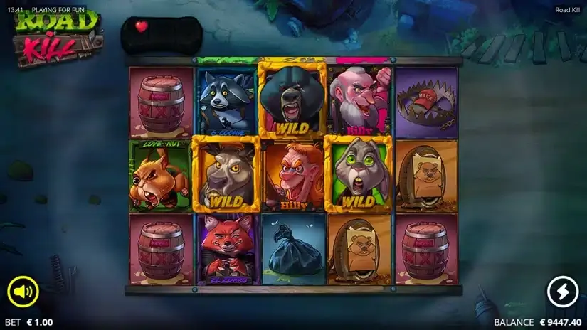 Roadkill slot screenshot 4