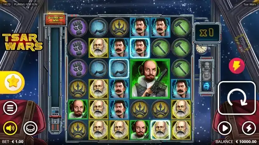 Tsar Wars slot screenshot 