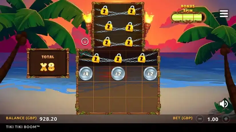 Tiki Tiki Boom slot screenshot 4