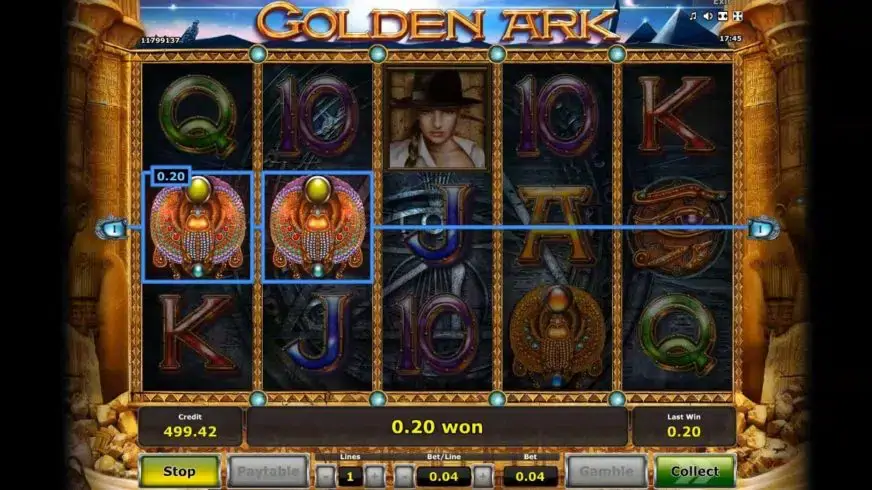 Golden Ark slot screenshot 3