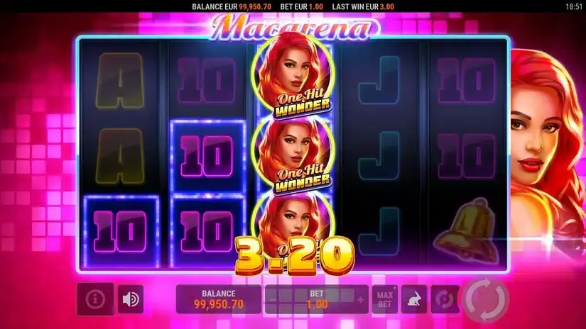 Macarena slot screenshot 4