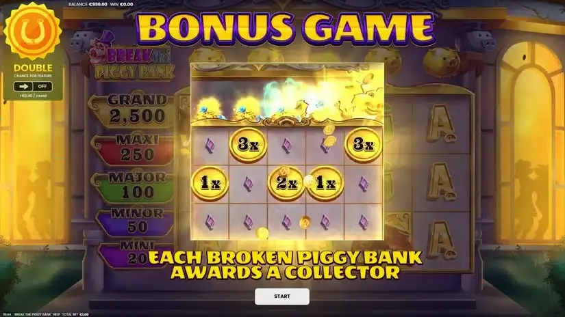 Break The Piggy Bank slot screenshot 3