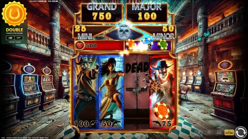 Vegas is Dead: Battle Arena slot screenshot 3