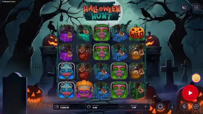 Halloween Hunt slot screenshot 