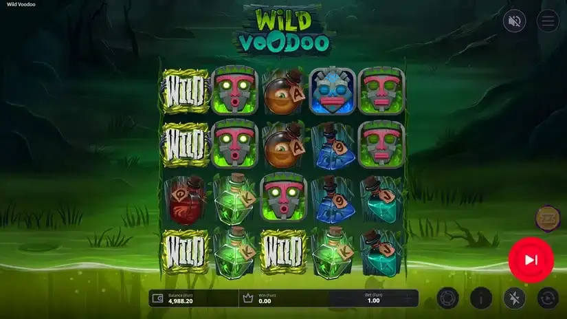 Wild Voodoo slot screenshot 4
