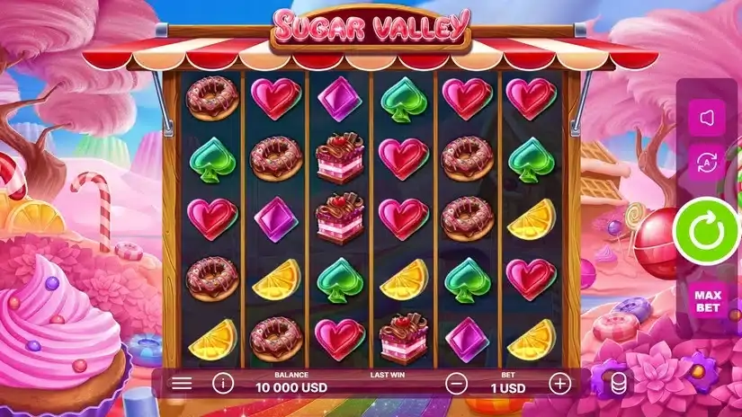 Sugar Valley slot screenshot 1