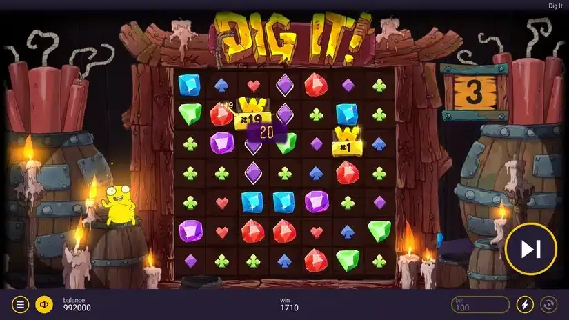 Dig It slot screenshot 4