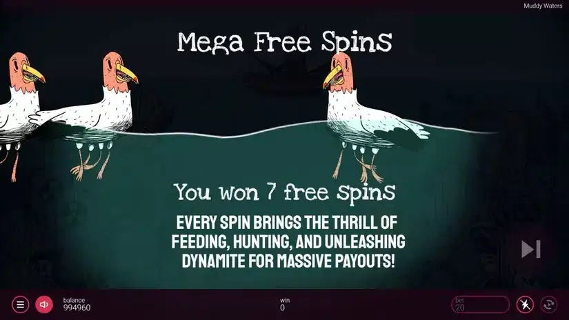 Muddy Waters slot screenshot 3