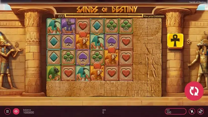 Sands Of Destiny slot screenshot 