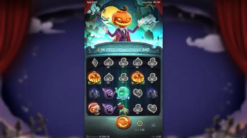 Mr. Hallow-Win slot screenshot 