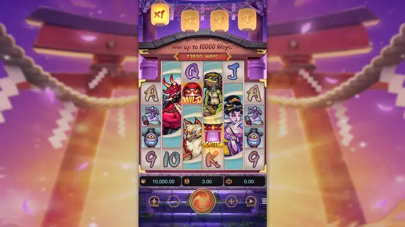 Spirited Wonders slot screenshot 