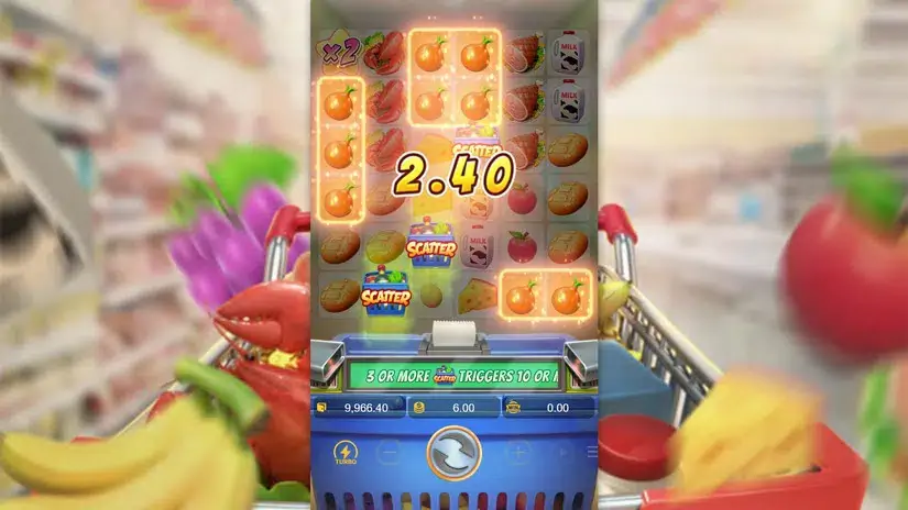 Supermarket Spree slot screenshot 2