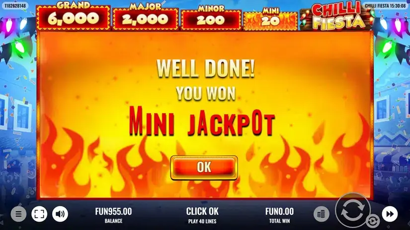 Chilli Fiesta slot screenshot 5