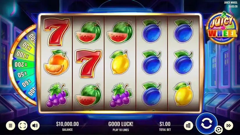 Juicy Wheel slot screenshot 1