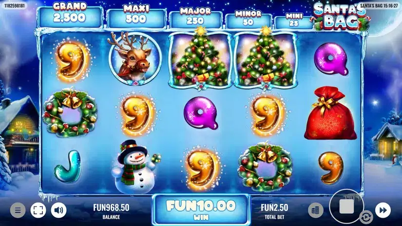 Santa’s Bag slot screenshot 3