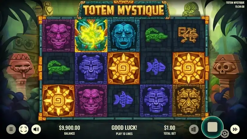 Totem Mystique slot screenshot 2
