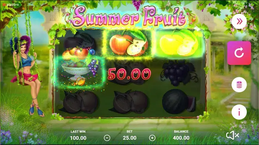 Summer Fruits slot screenshot 3