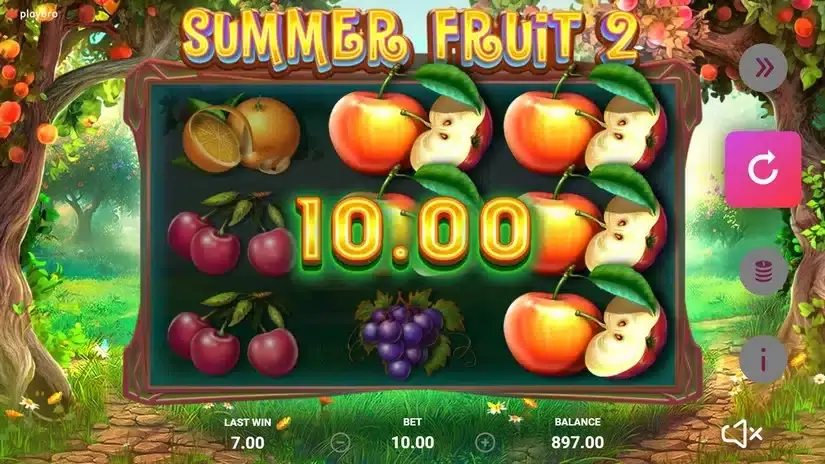 The Summer Fruit 2 slot screenshot 3