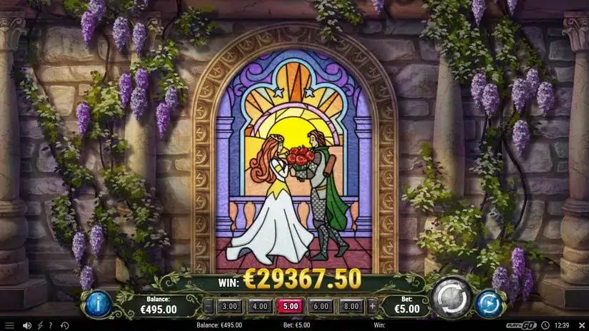 15 Crystal Roses A Tale of Love slot screenshot 