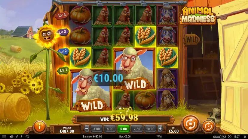Animal Madness slot screenshot 9