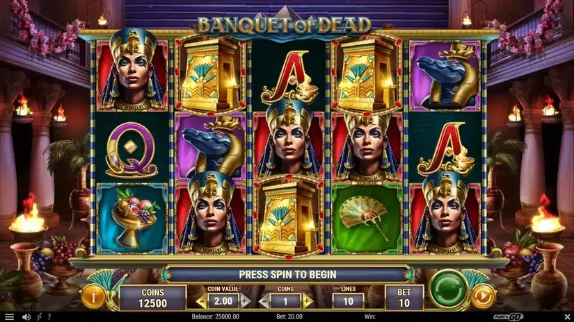 Banquet of Dead slot screenshot 