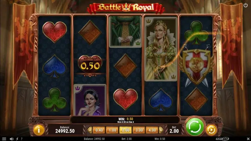 Battle Royal slot screenshot 4