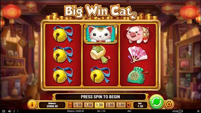 Big Win Cat slot screenshot 1