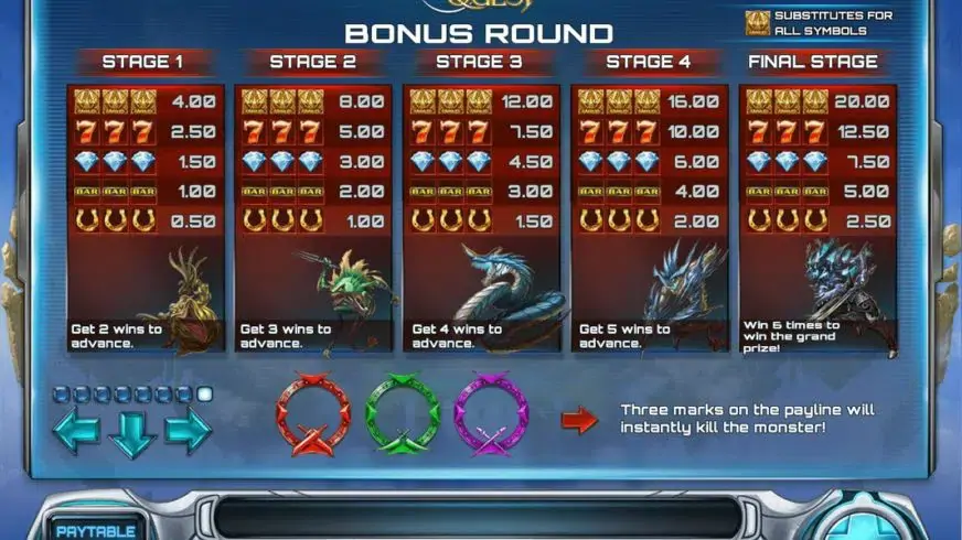 Cloud Quest slot screenshot 3