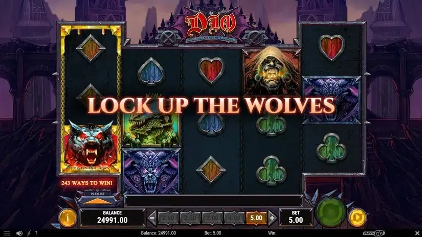 Dio – Killing the Dragon slot screenshot 2