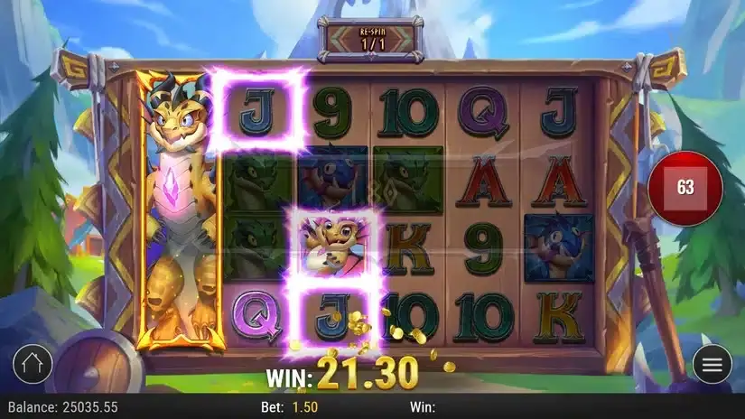 Dragonfate’s Favor slot screenshot 