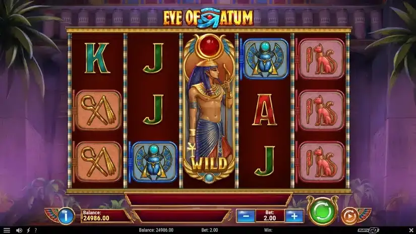 Eye of Atum slot screenshot 2