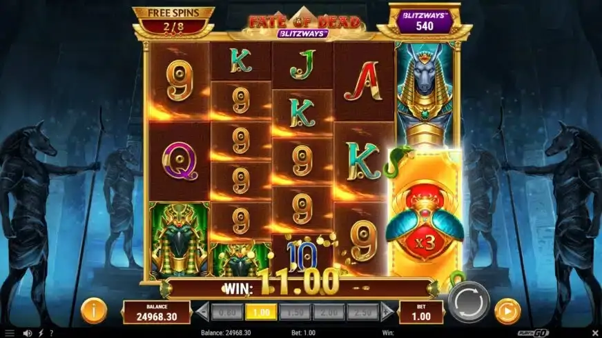 Fate of Dead Blitzways slot screenshot 4