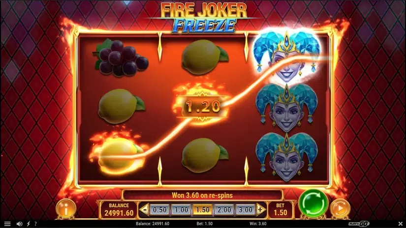 Fire Joker Freeze slot screenshot 3