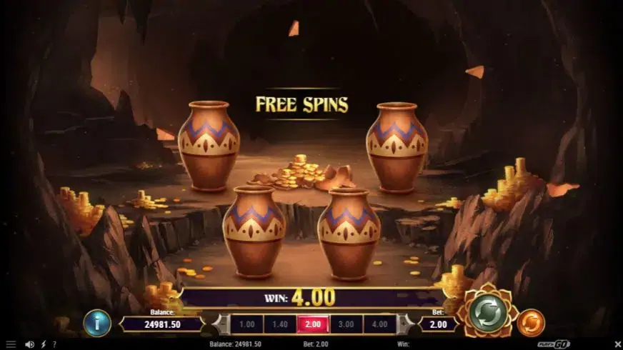 Fortunes of Alibaba slot screenshot 4